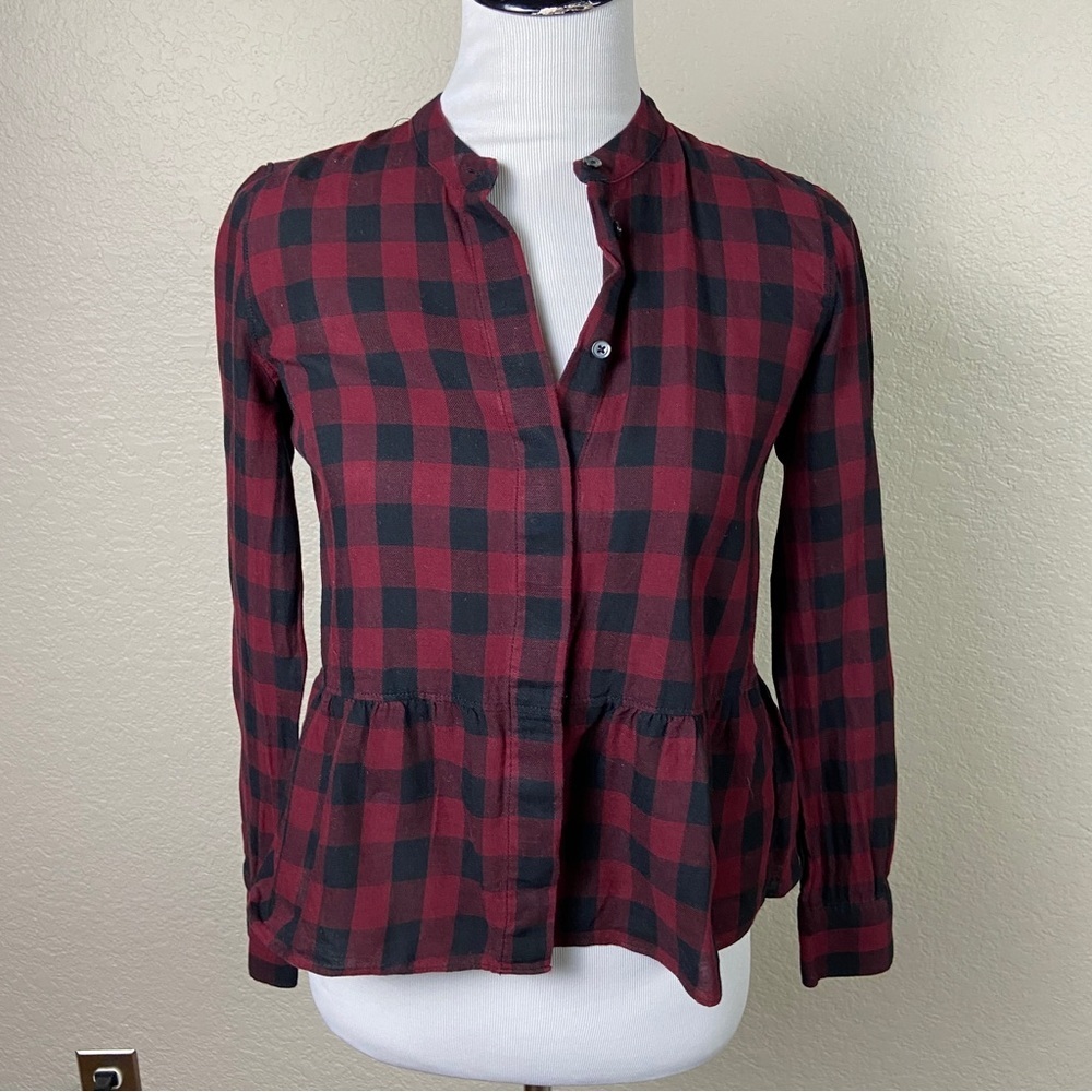 Madewell Lakeside Plaid Button Down Shirt